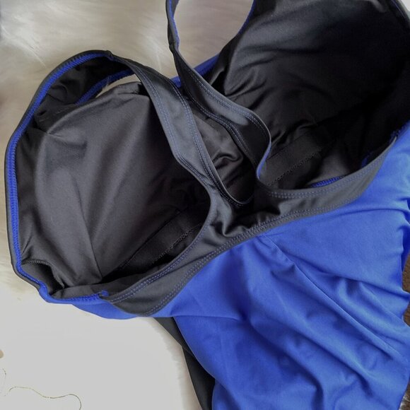 BALEAF ATHLETIC RACERBACK ONE PIECE SWIMSUIT UPF 50+ - Picture 13 of 14